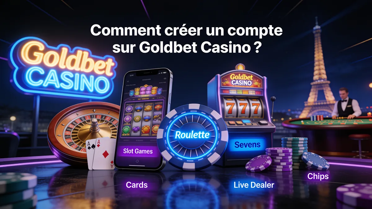 Comment créer un compte sur Goldbet Casino ? — goldbet casino en France